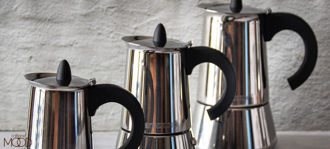 Steel coffee maker