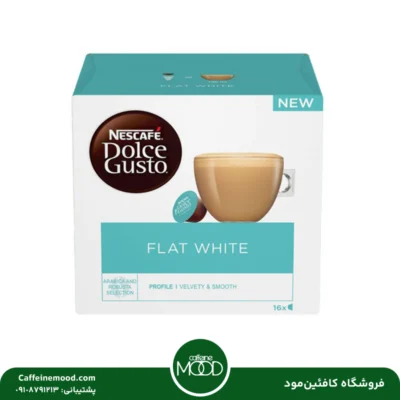 کپسول قهوه دولچه گوستو فلت وایت