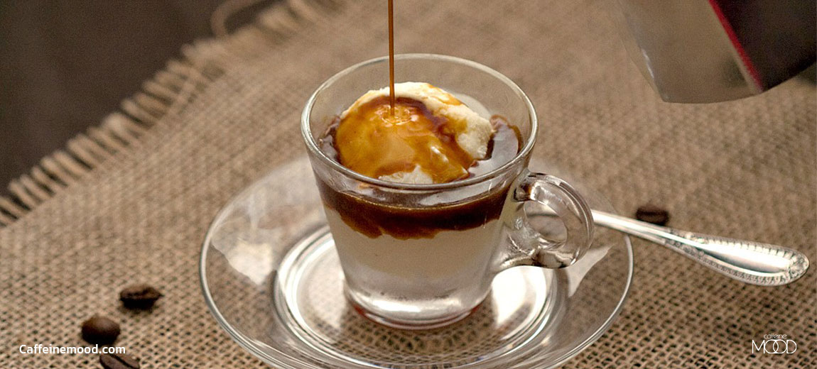 طرز تهیه افوگاتو با قهوه ترک