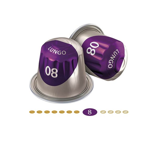 کپسول قهوه جاکوبز مدل لانگو اینتنسو 8 | Jacobs Lungo Intenso | بسته ۲۰ عددی