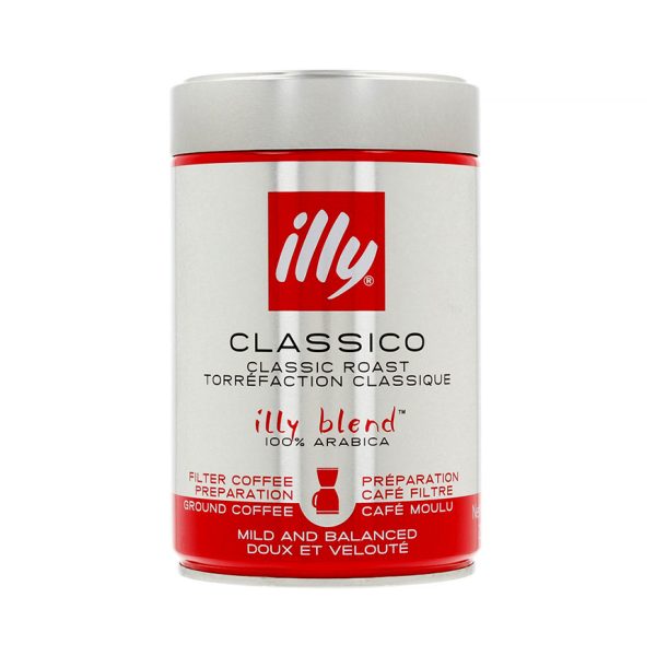 قهوه ایلی قرمز کلاسیکو مدل فیلتری | Illy Classico Filtercoffee