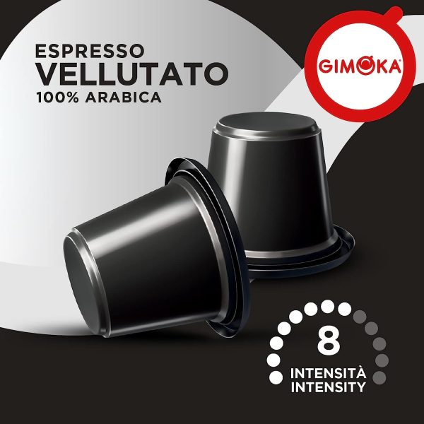 کپسول قهوه جیموکا اسپرسو ولوتاتو | Gimoka Vellutato Coffee Pod