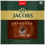 کپسول قهوه جاکوبز مدل اسپرسو اینتنسو 10 | Jacobs Espresso Intenso | بسته 20 عددی