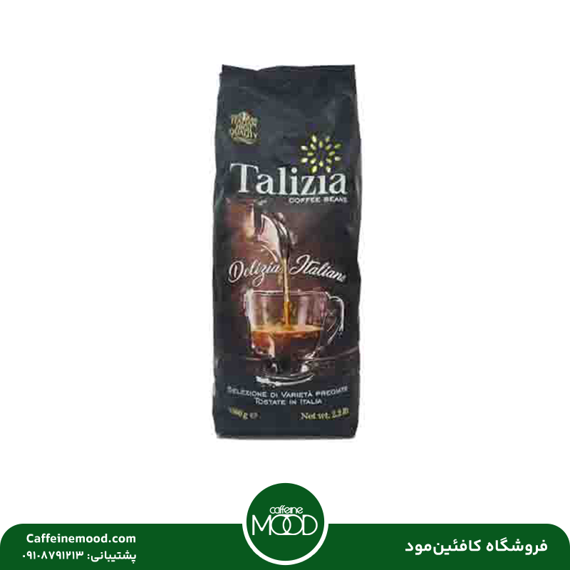 Talizia-coffee-1-kg-copy.webp دان قهوه تالیزیا 100% روبوستا 1 کیلویی | Talizia - Image 1