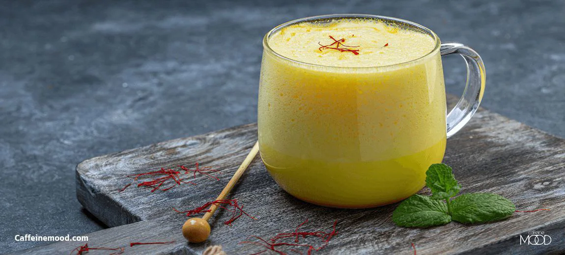 طرز تهیه لاته زعفرانی