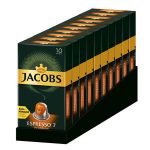 کپسول قهوه جاکوبز مدل کلاسیکو 7 | Jacobs Espresso Classico | پک 10 بسته ایی