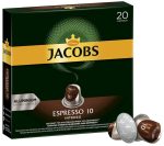 کپسول قهوه جاکوبز مدل اسپرسو اینتنسو Jacobs Espresso Intenso | 10 | بسته 20 عددی
