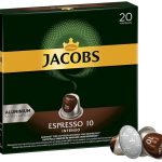 کپسول قهوه جاکوبز مدل اسپرسو اینتنسو Jacobs Espresso Intenso | 10 | بسته 20 عددی