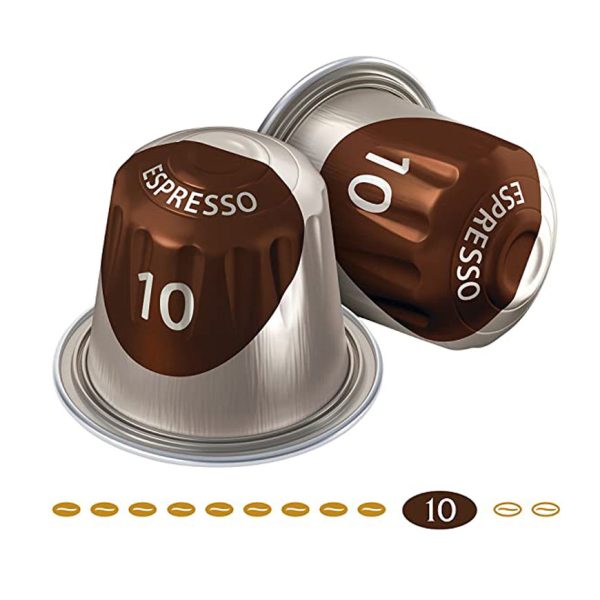 کپسول قهوه جاکوبز مدل اسپرسو اینتنسو Jacobs Espresso Intenso | 10 | بسته 10 عددی