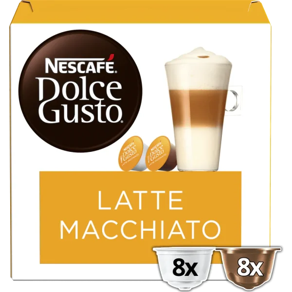 کپسول قهوه دولچه گوستو لاته ماکیاتو | Dolce gusto Latte Macchiato