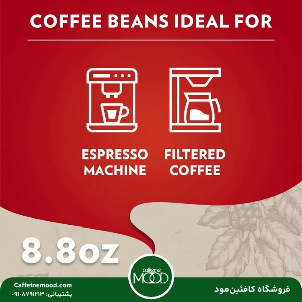 قهوه لاوازا مدل کوالیتا روسا 250 گرمی | Lavazza Qualita Rossa