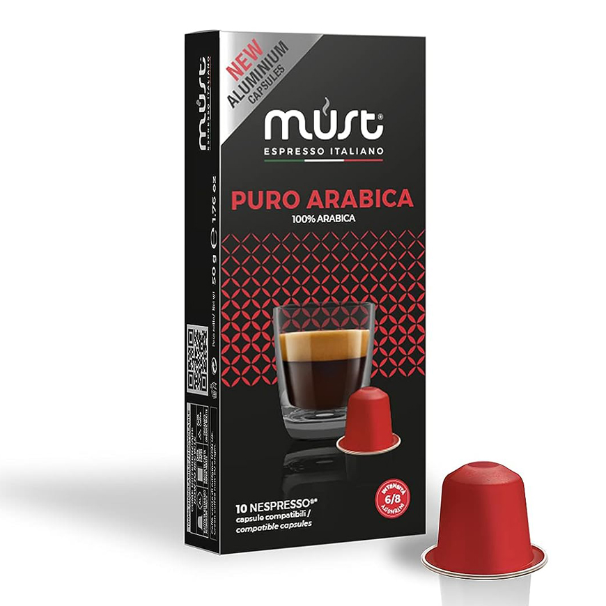 must-puro-arabica.jpg کپسول قهوه ماست، پورو عربیکا | Must Puro Arabica - Image 1