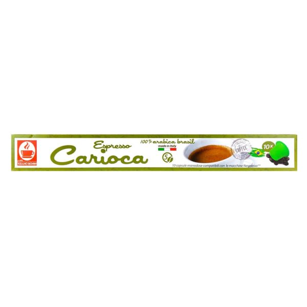 کپسول قهوه اسپرسو کاریوکا بونینی  |  Bonini Espresso Carioca