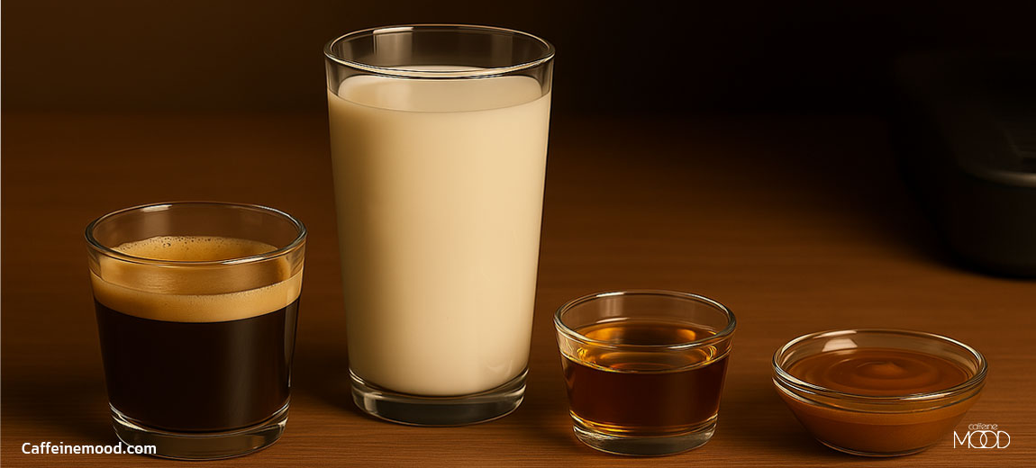 مواد اولیه کارامل ماکیاتو