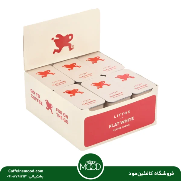 قرص قهوه فلت وایت لیتوس