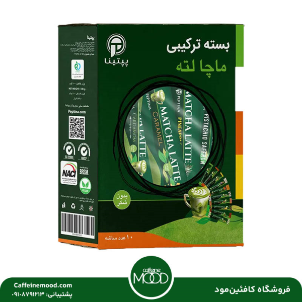 بسته ترکیبی ماچا لته پپتینا بسته 10 عددی