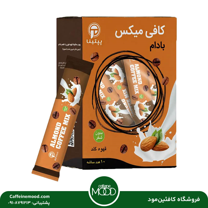 کافی میکس بادام پپتینا بسته 10 عددی